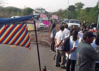 Aguaray: originarios reclaman obras con corte total sobre Ruta Nacional 34