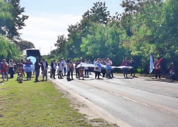 General Mosconi: Autoconvocados en cortes intermitentes sobre Ruta 34