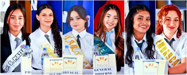 Elección de la Embajadora Departamental de los Estudiantes, esta noche