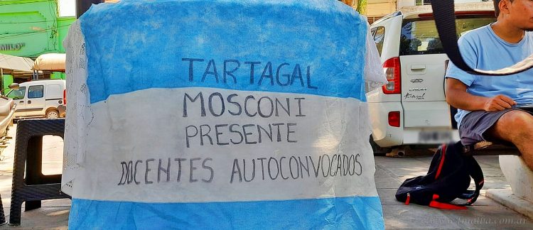 Paro Docentes Autoconvocados: acatamiento ronda el 40% en Tartagal
