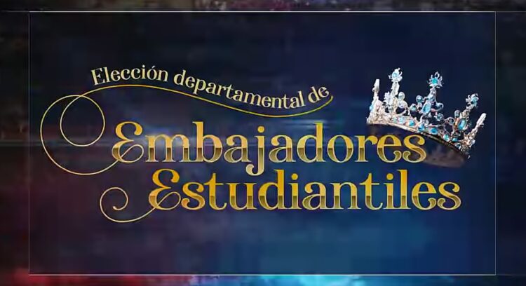 Septiembre Estudiantil 2024: presentaron los candidatos a Embajadora y Embajador de los Estudiantes de San Martín