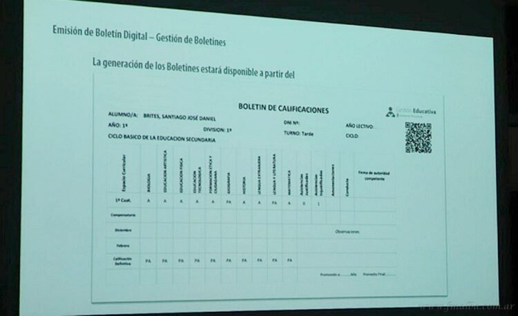 Salta: digitalizarán el boletín de notas en todos los niveles educativos