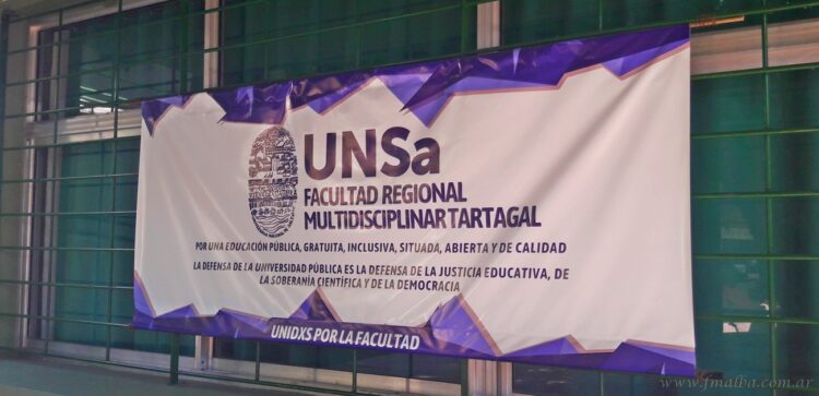 Sede Regional Tartagal de la UNSa: el paro de 48 horas, con 70% promedio de acatamiento