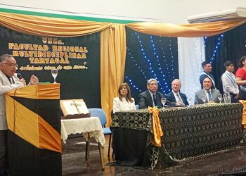 UNSa Tartagal: juraron el primer decano y vicedecano de la Facultad