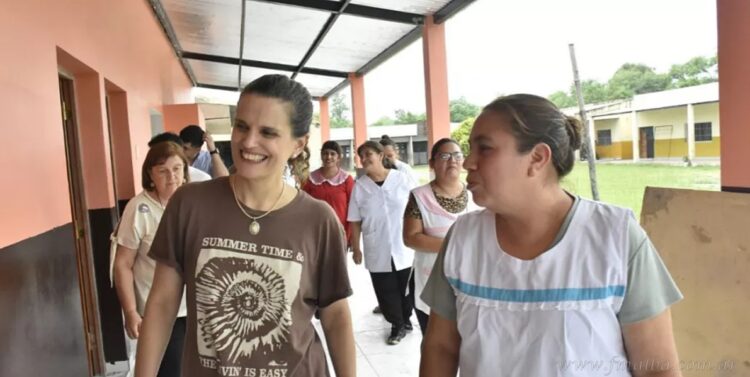 Inicio Ciclo Lectivo 2026: la ministra Fiore recorrió obras y trabajos en Tartagal