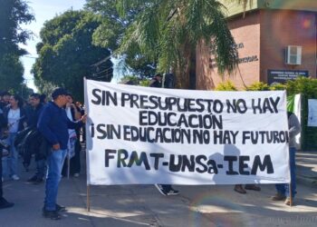 4° Marcha Federal Universitaria: Tartagal se sumó a la convocatoria