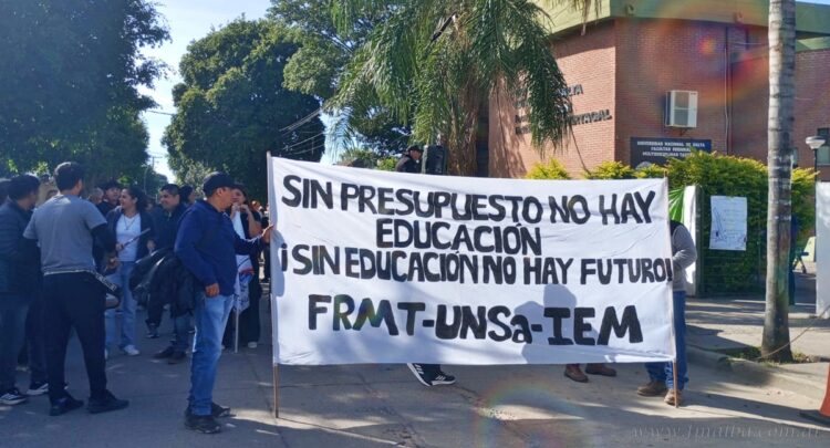4° Marcha Federal Universitaria: Tartagal se sumó a la convocatoria