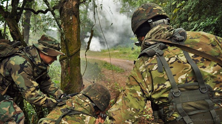 RIMte 28: soldados voluntarios, en ejercicios tácticos hasta fin de mes