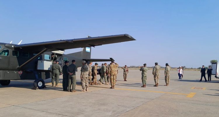 Sepultaron a los soldados fallecidos en Neuquén