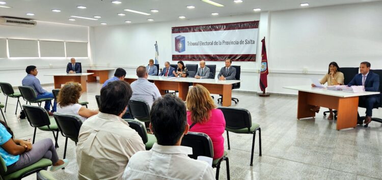 Elecciones Provinciales 2025: el Tribunal Electoral realizó audiencia para el reconocimiento de agrupaciones municipales