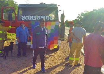Bomberos Voluntarios de Embarcación reclaman la restitución de camioneta y provisión de indumentaria