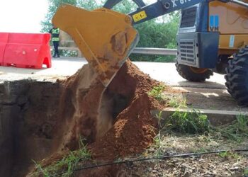 Embarcación: cortes programados y rotativos por obras puente Bermejo