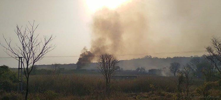 Incendio provoca cortes de energía en Orán y Tartagal
