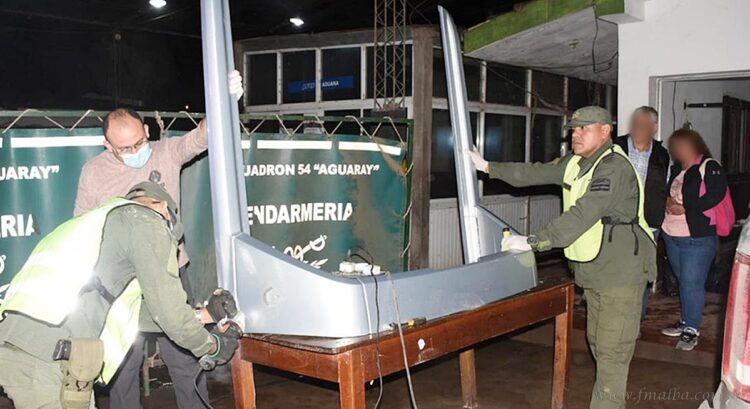 Tartagal: tres imputados por transporte de 17  kilos de metanfetamina