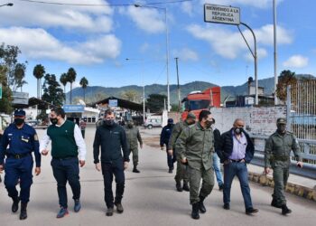 Paso Internacional: trabajo integral para reforzar la seguridad en Salvador Mazza