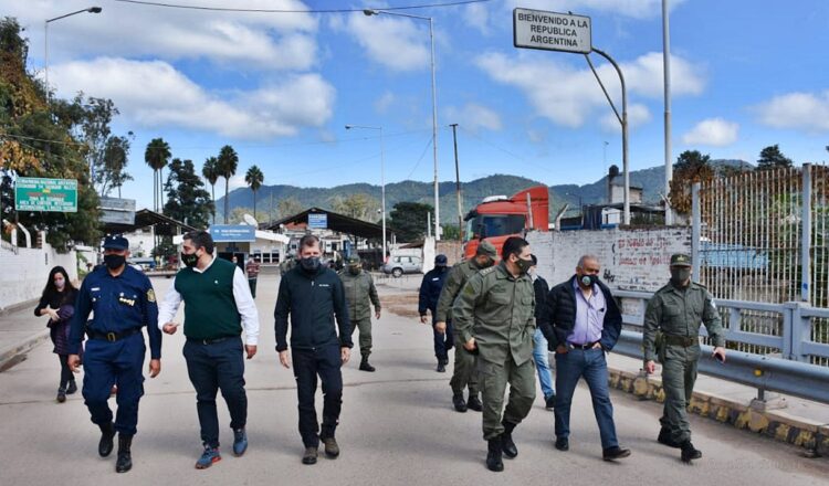 Paso Internacional: trabajo integral para reforzar la seguridad en Salvador Mazza