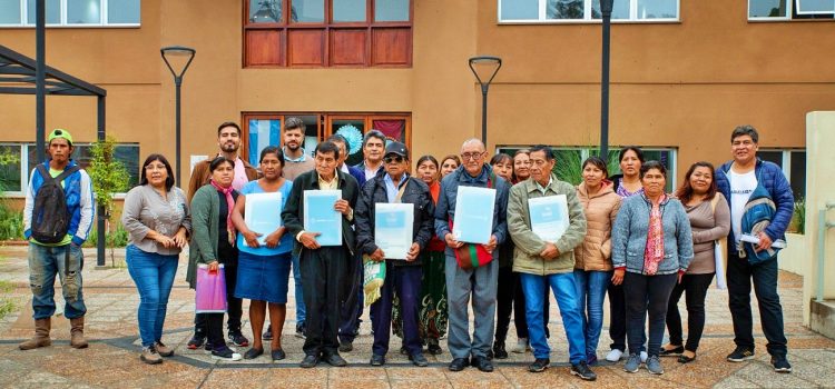 Tartagal: seis comunidades originarias recibieron sus carpetas técnicas del INAI