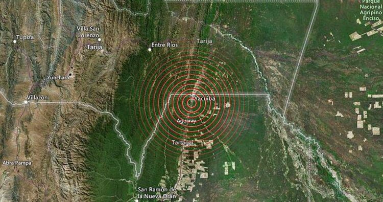 Sismo de mangnitud 4.8 registrado a 500 km de profundidad