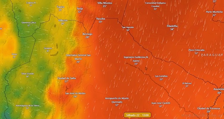 Invierno 2023: fin de semana con temperaturas arriba de 30 grados