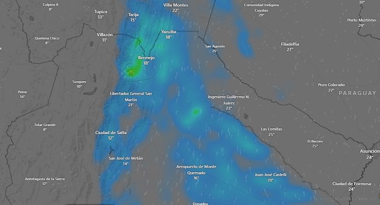 Invierno 2023: mitad de semana con lluvia y descenso de temperatura