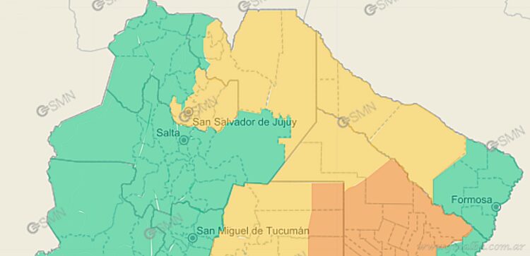 Invierno 2024: sin alertas por frío para todo el país
