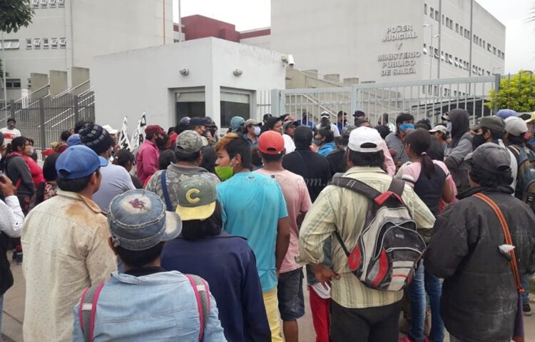 Ciudad Judicial Tartagal: originarios apostados a la espera de donaciones