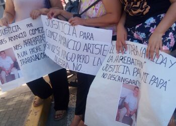 Familiares y amigos reclaman justicia para víctima atropellada por móvil de Edesa