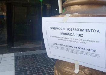 Corte Suprema de Salta: “Pañuelazo” ratifica el pedido de sobreseimiento para Miranda Ruiz