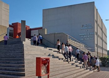 Ciudad Judicial Tartagal: empleados participaron en simulacro de emergencia