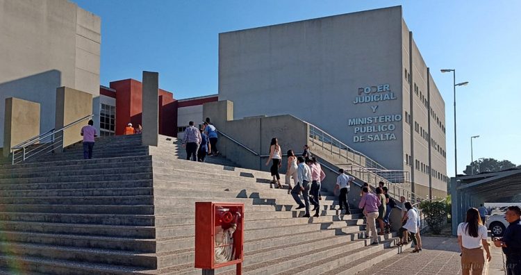 Ciudad Judicial Tartagal: empleados participaron en simulacro de emergencia