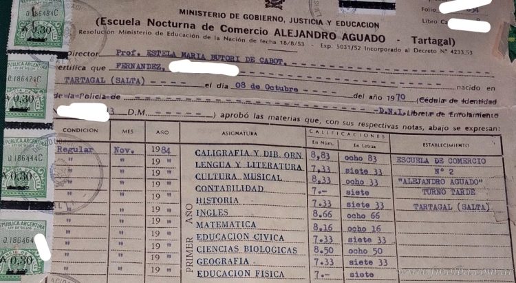 Tartagal: “Fue mi sacrificio y dedicación el que usó esta persona”