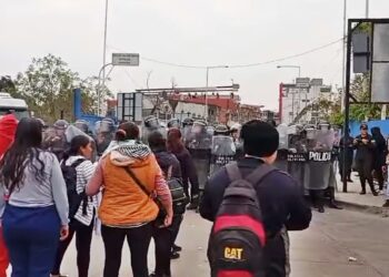 Puente Internacional: operativo de despeje invadió territorio argentino