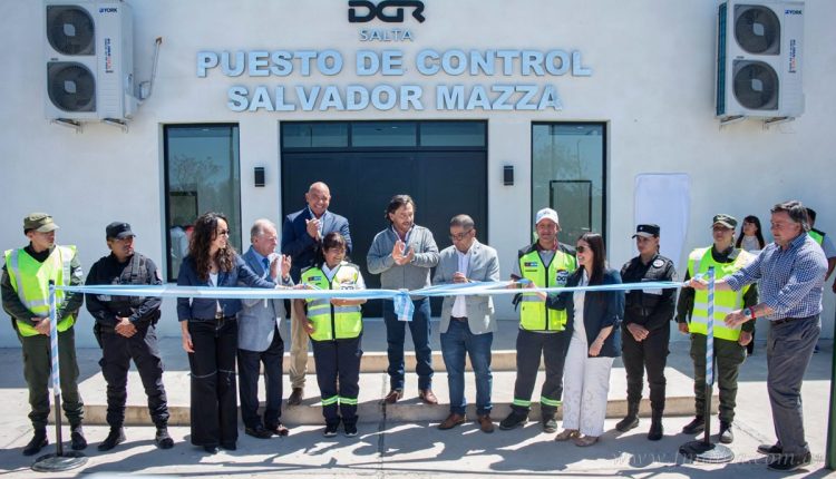 Salvador Mazza: el gobernador Sáenz inauguró el nuevo Puesto de Control Integrado en la frontera
