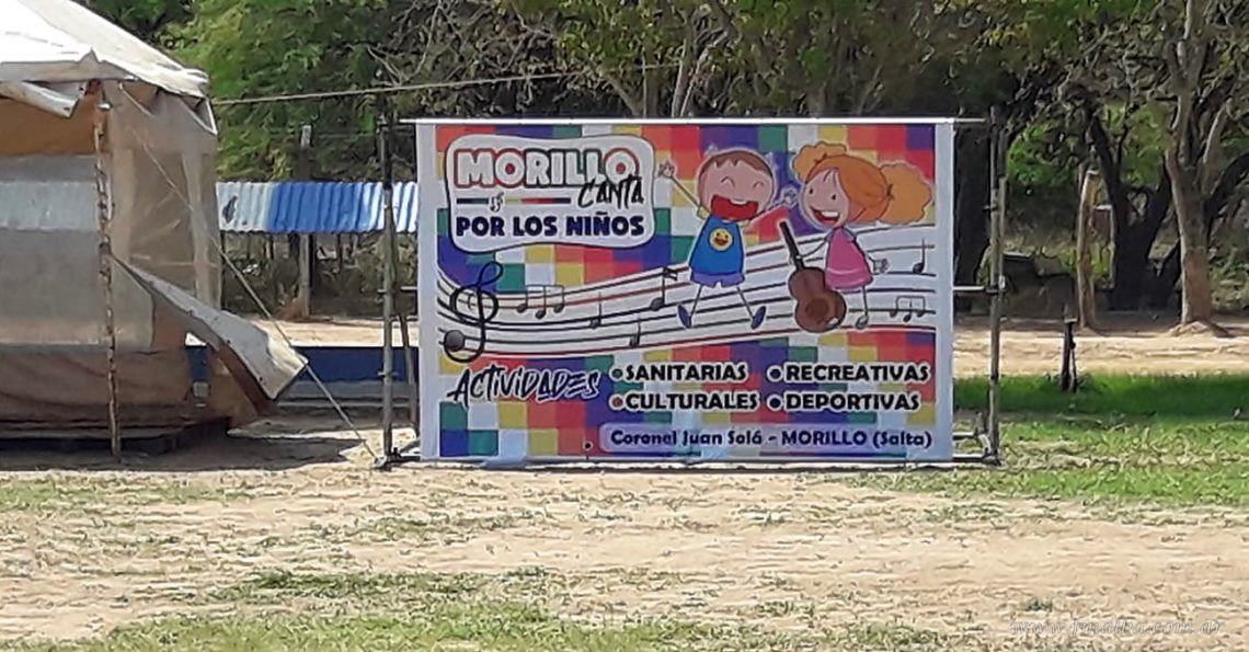 Coronel Juan Solá: hoy nueva fecha del Festival “Morillo Canta por los Niños”