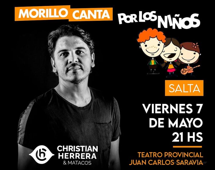 Morillo Canta por los Niños: “Matacos” reprograma la fecha de su concierto