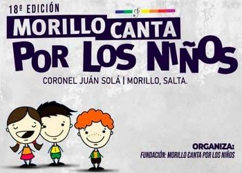 Cartelera del Festival Solidario “Morillo canta por los Niños”