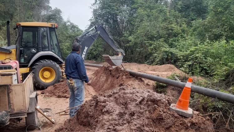 General Mosconi: temporal de viento afectó a la planta El Aguay