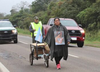 El Ministerio Público Fiscal mantuvo un encuentro con Mariana Aranda, en su caminata por reclamo de justicia