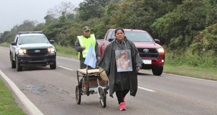 El Ministerio Público Fiscal mantuvo un encuentro con Mariana Aranda, en su caminata por reclamo de justicia
