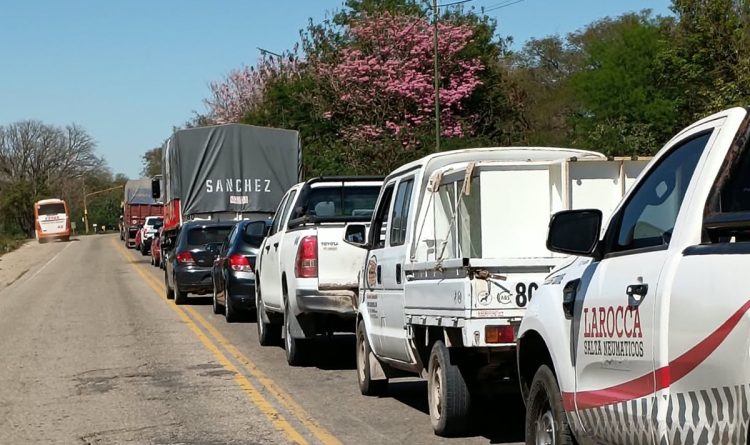 Coronel Cornejo: cooperativistas se unieron en un corte de ruta, por diversos reclamos