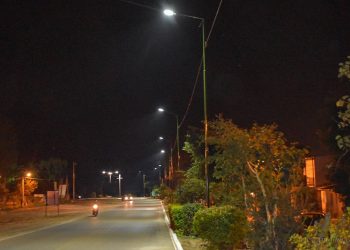 Autopista Tartagal-Mosconi, ahora iluminada hasta límite de barrio Procrear