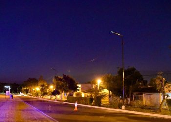 Autopista Tartagal-Mosconi, ahora iluminada hasta límite de barrio Procrear