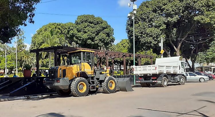 Presentaron el conjunto de máquinas para la Gestión Integral de Residuos Sólidos Urbanos