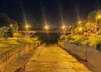 Recuperan la iluminación en la costanera de Rio Tartagal