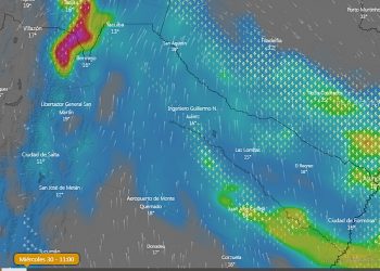 Rige alerta por fuertes vientos para la región sureste de Salta