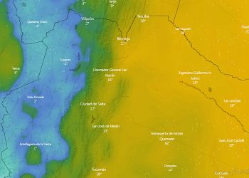 Otoño: avanza un frente frío hacia la región norte