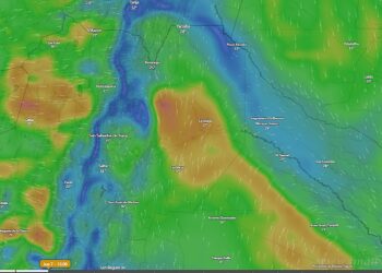 Rige alerta amarilla por viento Zonda para toda la provincia de Salta