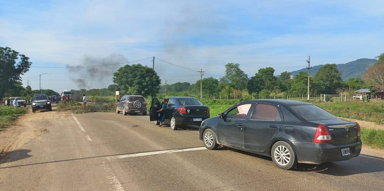 Jornada Nacional de Lucha de la Unidad Piquetera, también con cortes de ruta en la zona