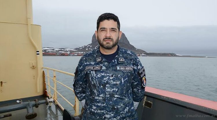 Santos López de Tartagal: “Es muy gratificante realizar la Campaña Antártica a bordo del rompehielos”