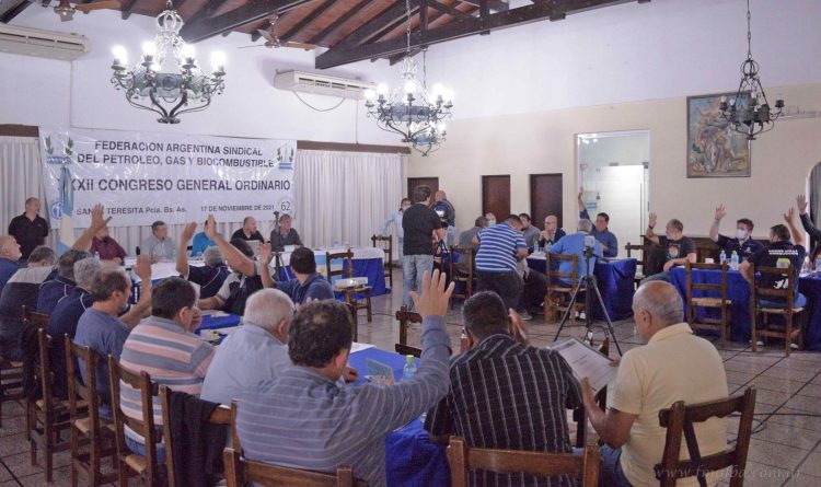 Sindicato Petrolero de Salta y Jujuy en el XXXII Congreso General Ordinario de la FASiPeGYBio